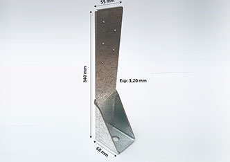 Anclaje escuadra HTT14